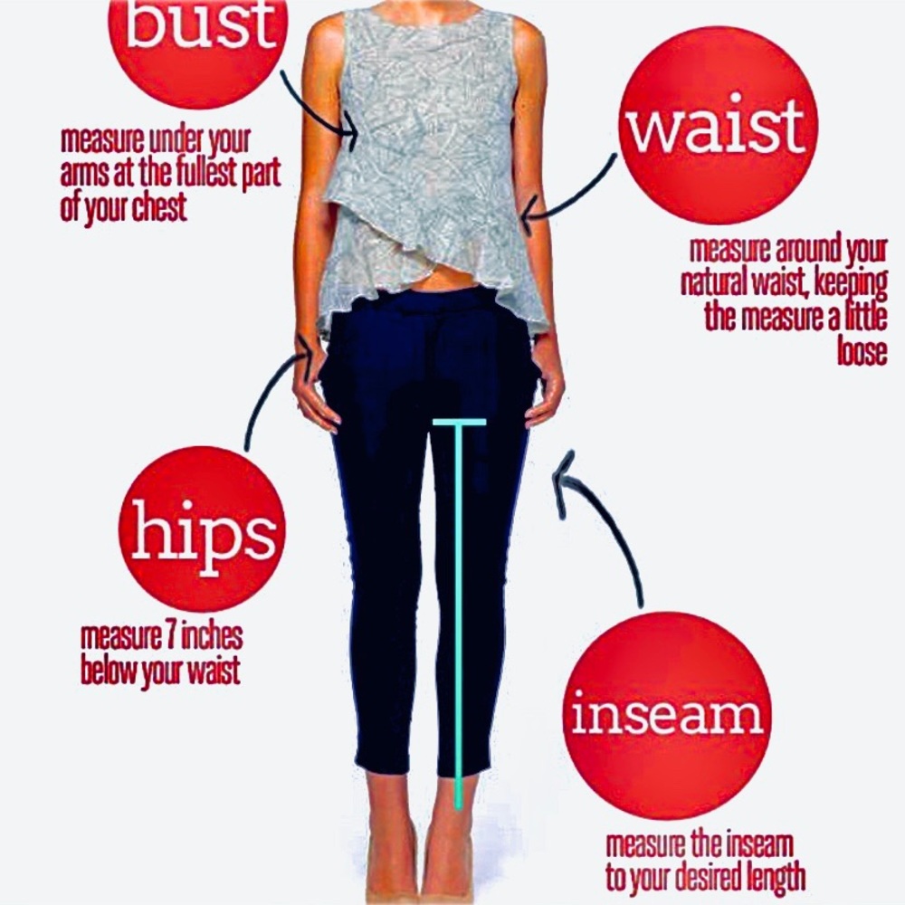 👖JEANS SIZE CHARTS👖 - Picture 2 of 16